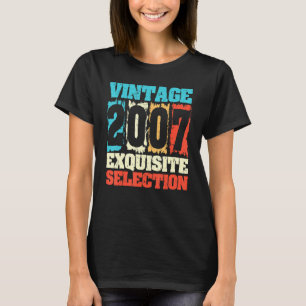 Geboren in 2007, op zaterdag 2007... t-shirt