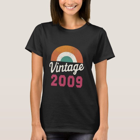 Geboren in 2009, beste van 2009 t-shirt (Voorkant)