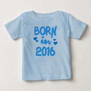 Geboren in 2016 Baby Boy T-shirt
