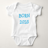 Geboren in 2025 romper (Voorkant)