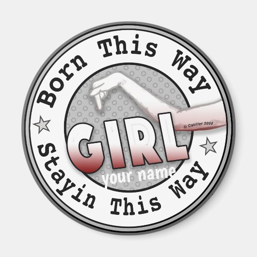 Geboren in A Girl Magneet (Voorkant)