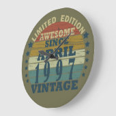 Geboren in april 1997 verjaardag grote klok (Hoek)