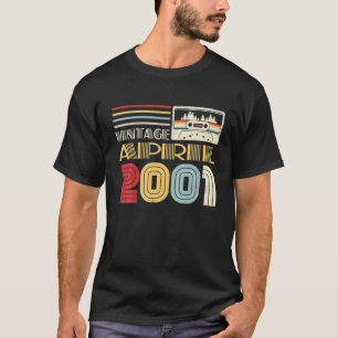 Geboren in april 2001 21e verjaardag 21 jaar t-shirt