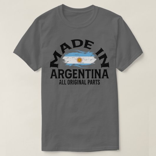 Geboren in Argentinië 1 T-shirt (Design voorkant)