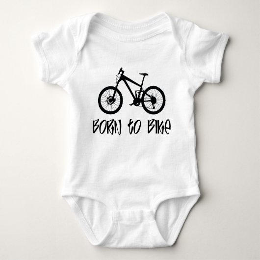 Geboren in Bike Romper (Voorkant)