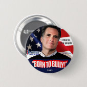 Geboren in Bully - Button (Voorkant /achterkant)