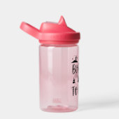 Geboren in Camp op maat gepersonaliseerde Toddler- Waterfles (Rechts)