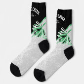 Geboren in Cheer / Dance - Groene sokken (Links)