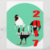 Geboren in Chinees Haan Jaar 2017 Verjaardag PL (Voorkant)