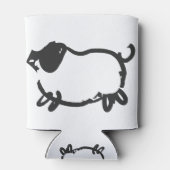 Geboren in Chinees Varkensjaar 1959 Zodiac Koelbox Blikjeskoeler (Achterkant)