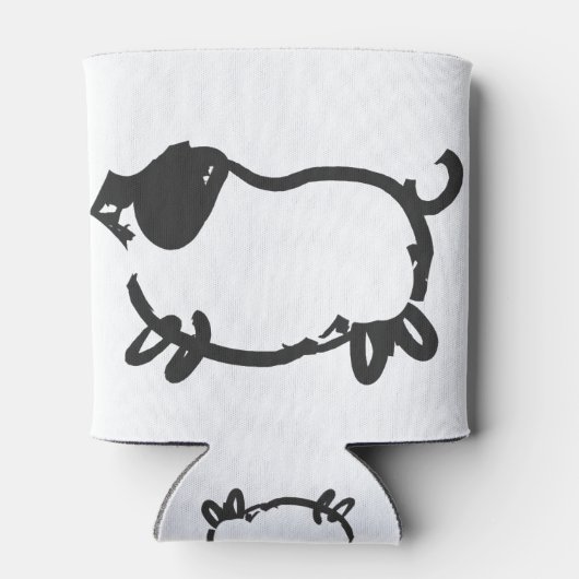 Geboren in Chinees Varkensjaar 1959 Zodiac Koelbox Blikjeskoeler (Achterkant)