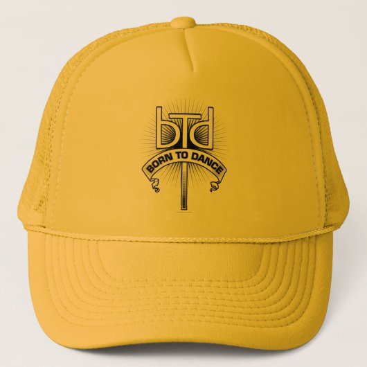 Geboren in Dance (basisch) Trucker Pet (Voorkant)