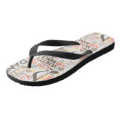 Geboren in Dance Brown ID277 Teenslippers (Schuin)