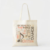 Geboren in Dance Brown ID277 Tote Bag (Voorkant)