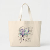Geboren in Dance Canvas tas (Voorkant)