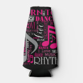 Geboren in Dance Pink ID277 Flesjeskoeler (Voorkant)