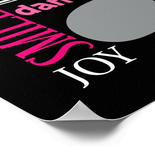 Geboren in Dance Pink ID277 Poster (Hoek)