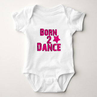 Geboren in Dance Pink Romper