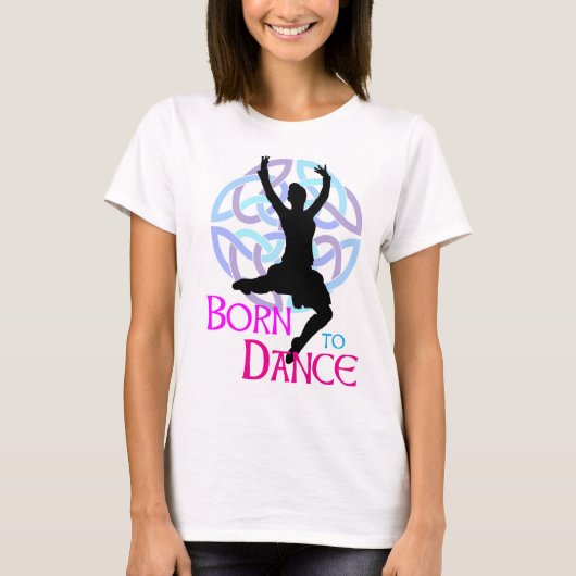 Geboren in Dance T-shirt (Voorkant)