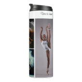 Geboren in Dance Thermal Tumbler Thermosbeker (Geroteerd rechts)