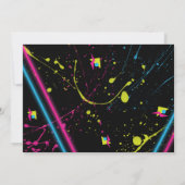 Geboren in de 2 Foto's van de 80. Kaart (Achterkant)