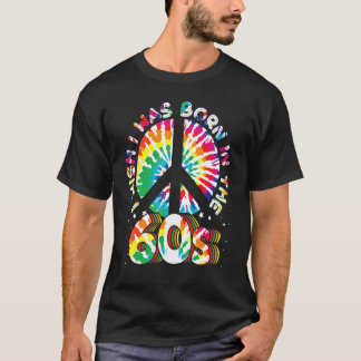 Geboren in de 60s Retro 1960s Hippie Nostalg T-shirt