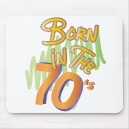 Geboren in de 70s Cool Old AgeFun Muismat