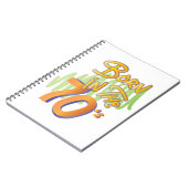 Geboren in de 70s Cool Old AgeFun Notitieboek (Linkerzijde)