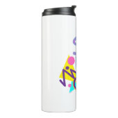 Geboren in de 80s Cool Age Art Thermosbeker (Gedraaid links)