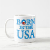 Geboren in de Amerikaanse Barack Obama Koffiemok (Links)