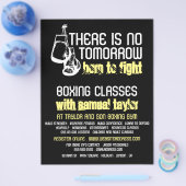 Geboren in de gevechten, boxing Club, boxing Train Flyer (Enkel)