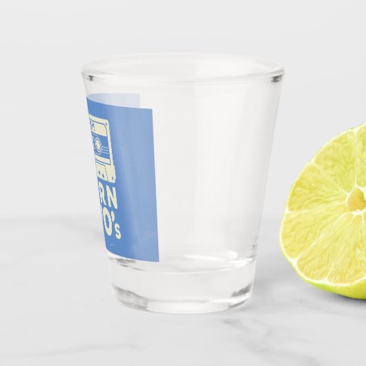 Geboren in de jaren '70 verjaardagscadeaus mannen  shot glas (Rechts)