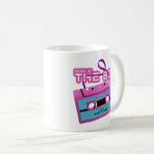 Geboren in de jaren 80 en trots Cassettebandje Koffiemok (Voorkant rechts)