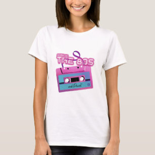 Geboren in de jaren 80 en trots Cassettebandje T-shirt
