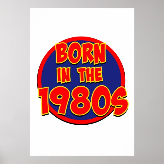 Geboren in de jaren 80 poster (Voorkant)