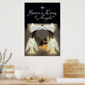 Geboren in de koning van Angels Poster (Keuken)
