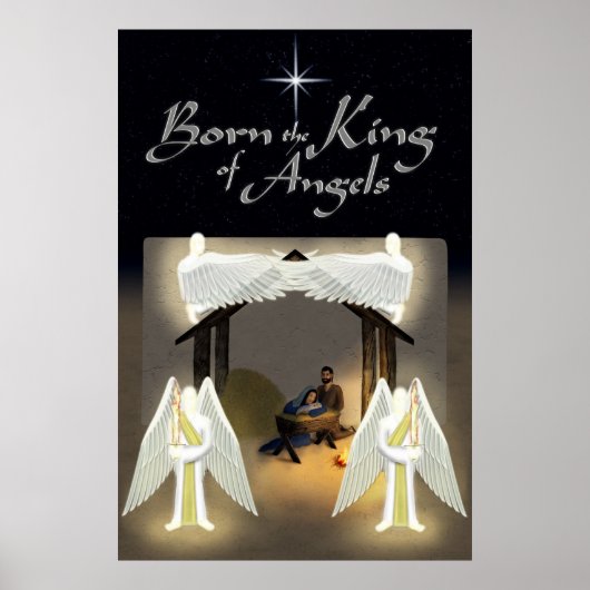 Geboren in de koning van Angels Poster (Voorkant)