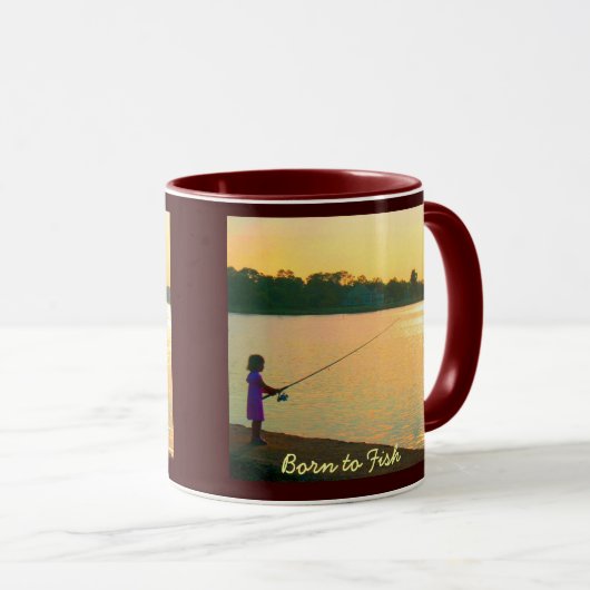 Geboren in de Mok vis - Ringer (Voorkant rechts)