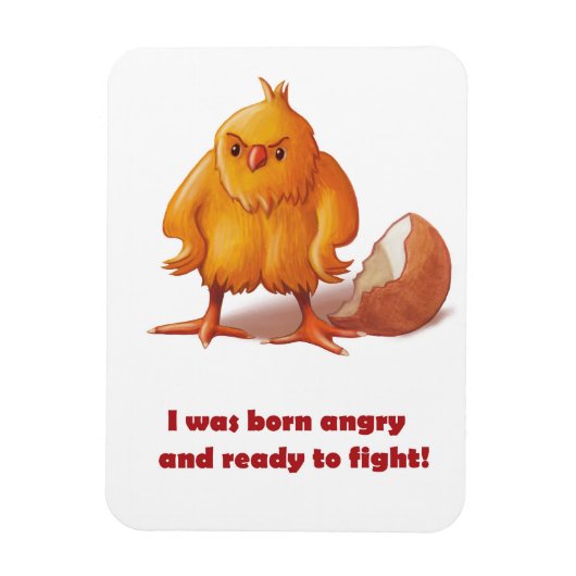 Geboren in de strijd magneet (Verticaal)