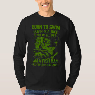 Geboren in de Swim Ocean is een valkuil van Vinta  T-shirt