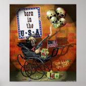 Geboren in de Verenigde Staten Poster (Voorkant)