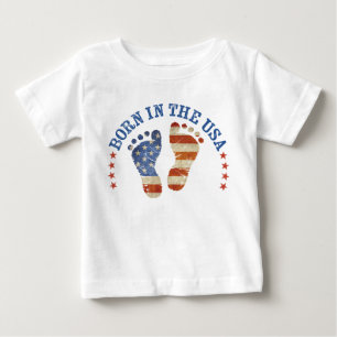 Geboren in de VS Baby BodySuit en T-Shirt