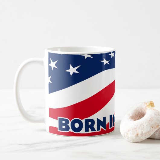 Geboren in de VS Koffiemok (Met donut)