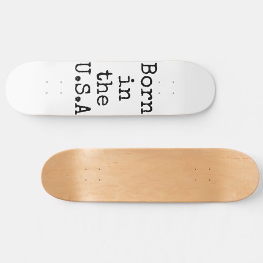 Geboren in de VS Persoonlijk Skateboard (Horizontaal)