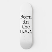 Geboren in de VS Persoonlijk Skateboard (Voorkant)