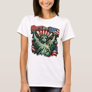 Geboren in de VS T-shirt