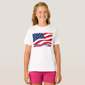 Geboren in de VS T-shirt (Voorkant volledig)