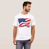 Geboren in de VS T-shirt (Voorkant volledig)