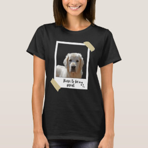 Geboren in deze geweldige Cute Golden Retriever Do T-shirt