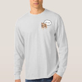 Geboren in Dog Year Shiba Inu Mannen Shirt (Voorkant)